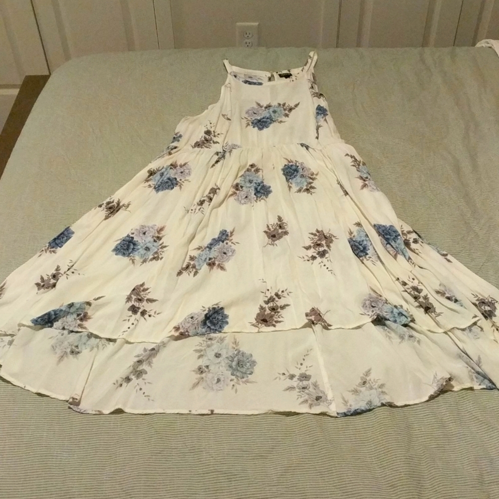 Torrid High Lo Floral Dress Size 3
